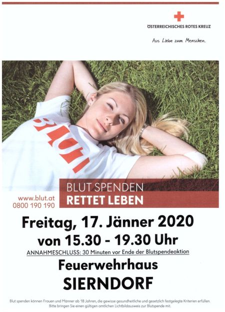Blutspendeaktion 2020